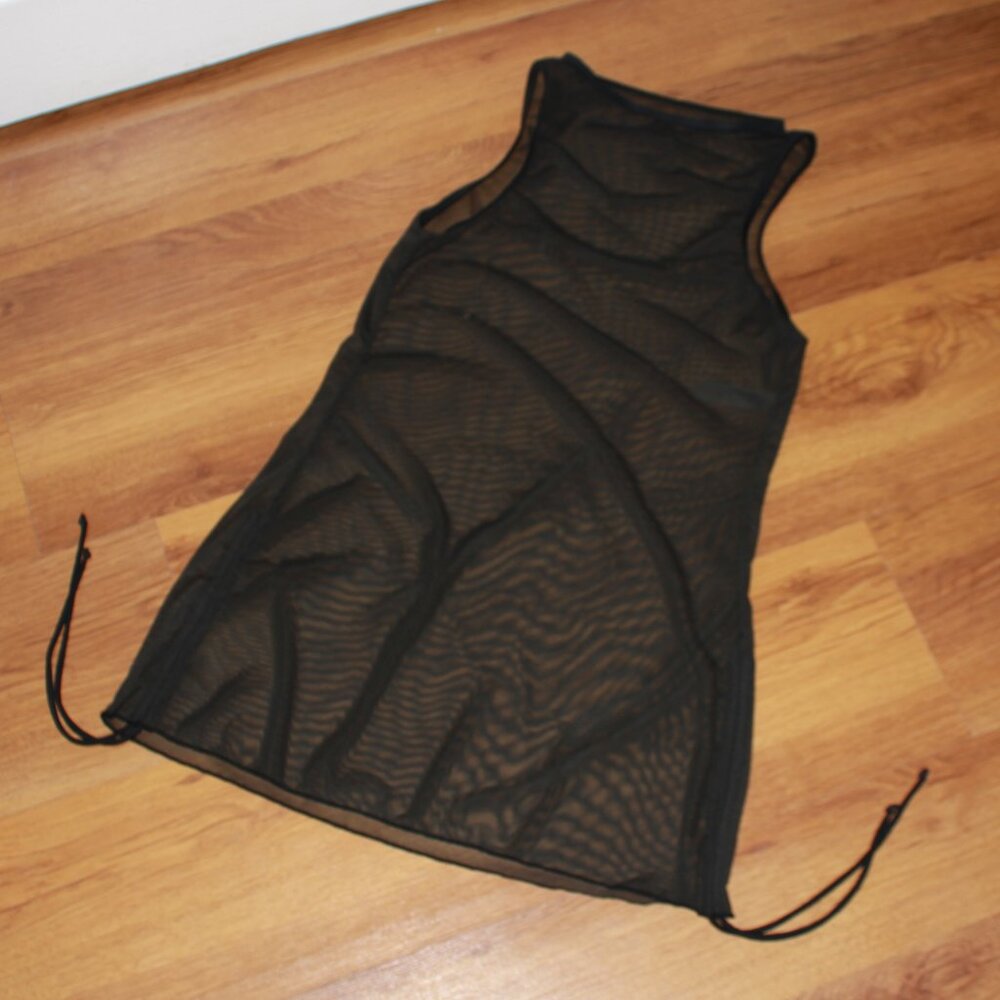 Unknown Brand Sheer Mesh Cover-Up